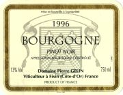Bourgogne-Gelin 1996